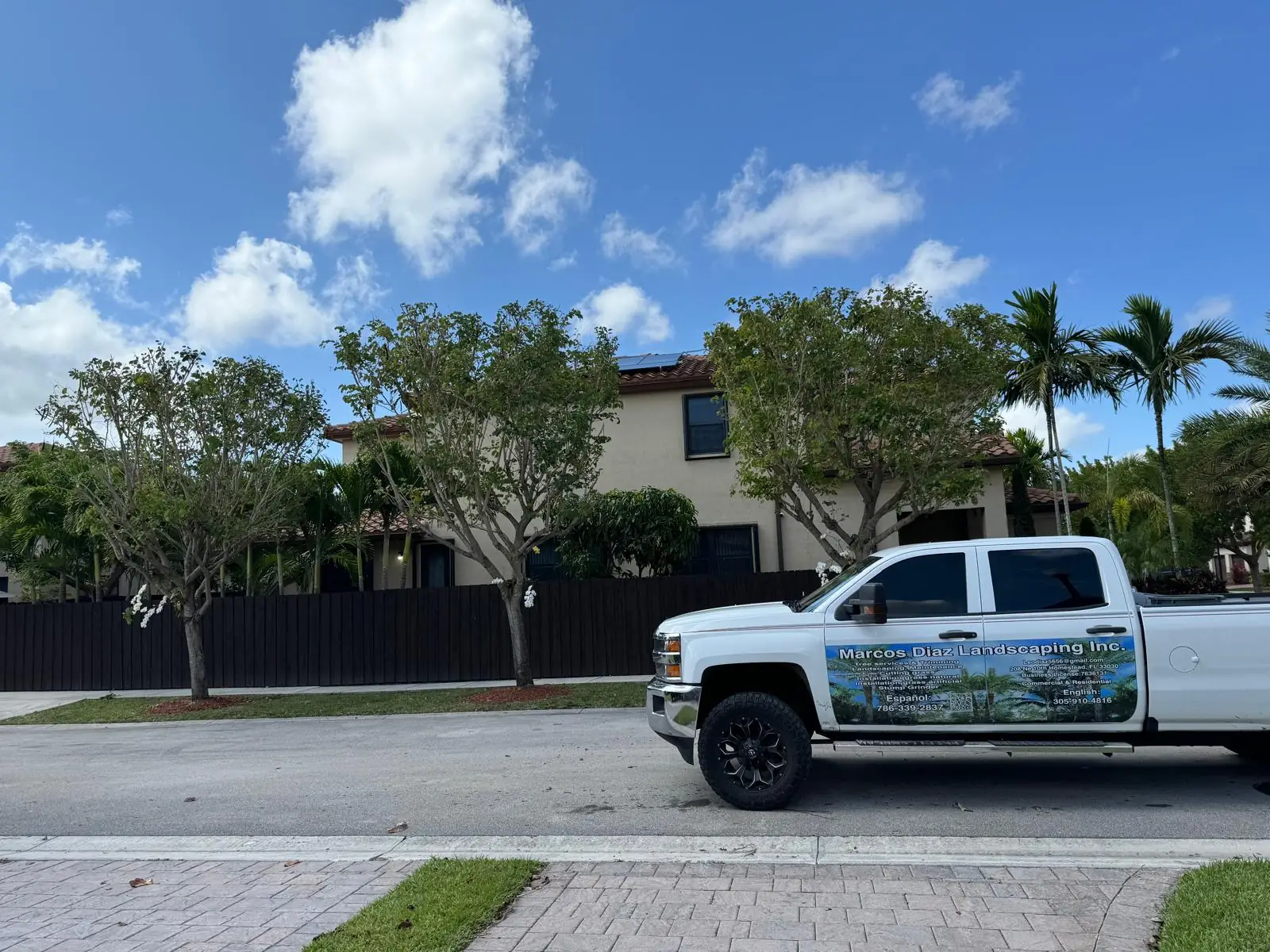 Marcos Diaz Landscaping Inc landscaping project